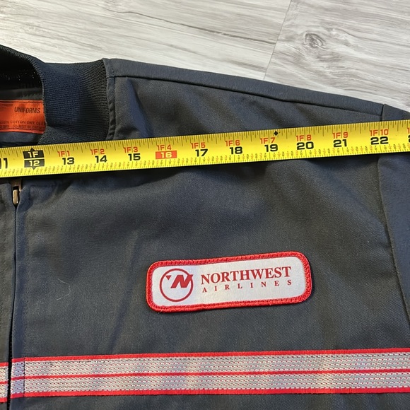 🖤NEW💕Northwest Airlines Official Employee Jacket AMFA Made USA 3XL-R Men🔥 - Picture 11 of 15